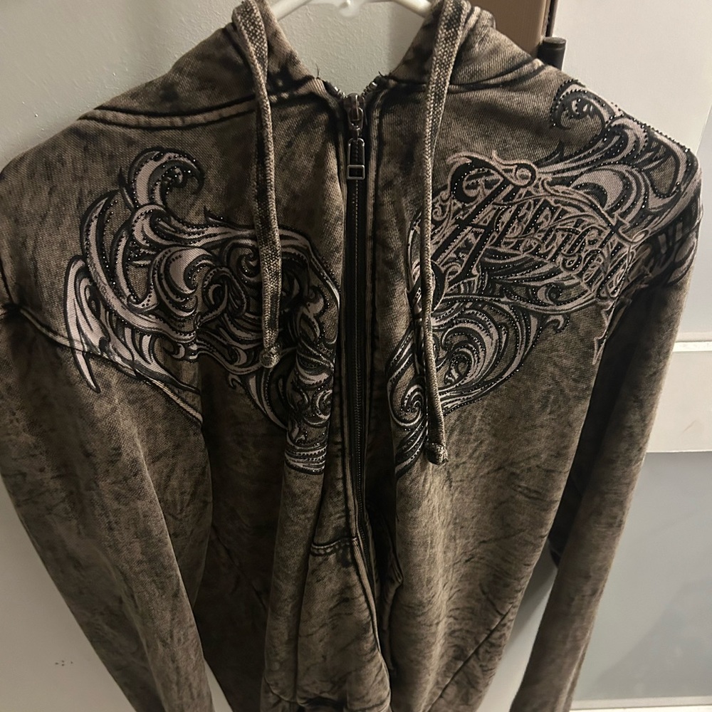 Affliction Zip up